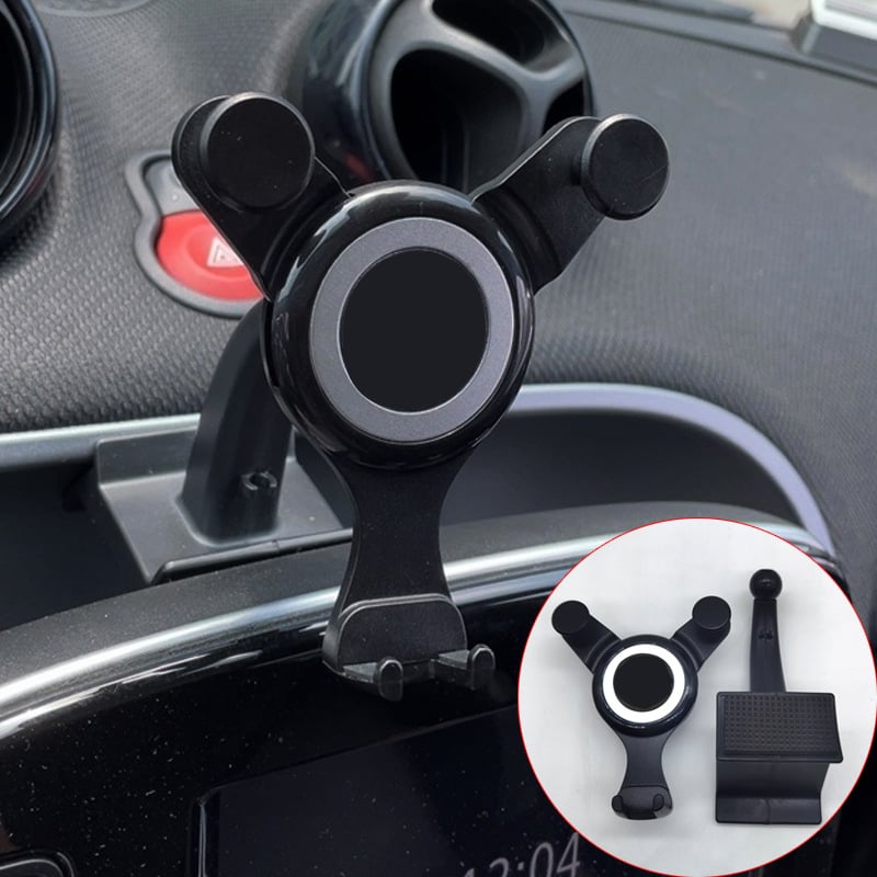 Držač za telefon u automobilu – univerzalni, ugradnja snap-on, bez punjenja, za instrument ploču