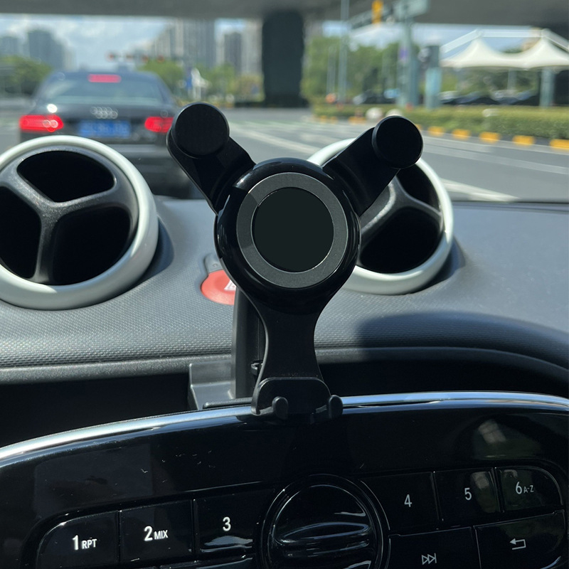 Držač za telefon u automobilu – univerzalni, ugradnja snap-on, bez punjenja, za instrument ploču