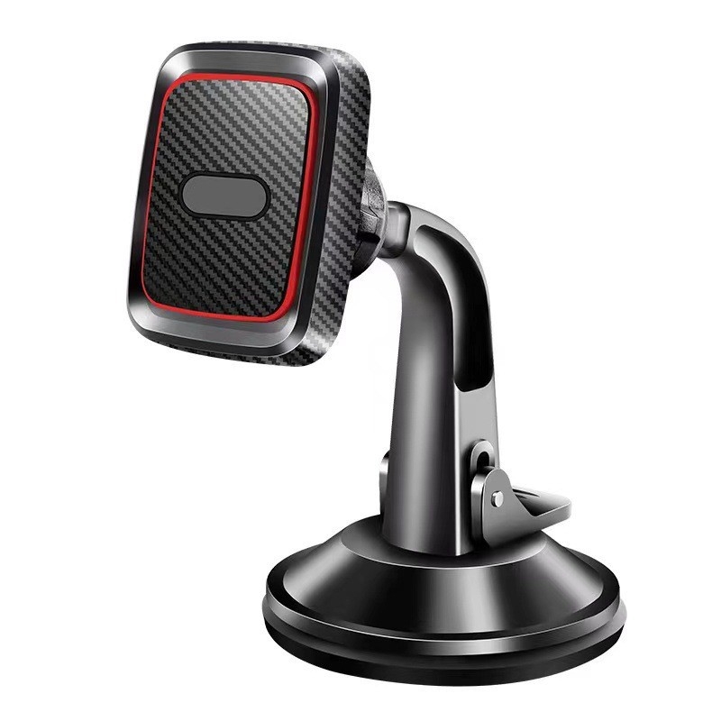 Suport pentru telefon auto cu cupă de vid din silicon magnetic, universal pentru consola centrală