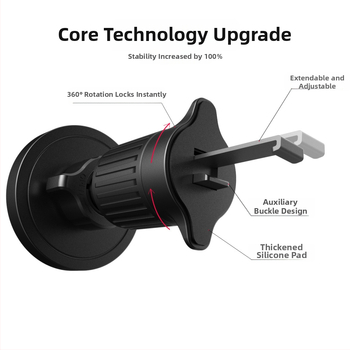 Магнитно автомобилно безжично зарядно за въздушен отвор, 15W бързо зареждане, съвместимо с iPhone MagSafe