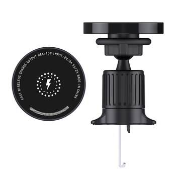 Магнитно автомобилно безжично зарядно за въздушен отвор, 15W бързо зареждане, съвместимо с iPhone MagSafe