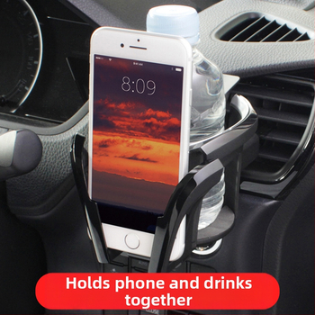 Automobilio oro ventiliacijos puodelių laikiklis, daugiafunkcinis, plastikas, modelis PF-356/PF-357, prekės ženklas YAC