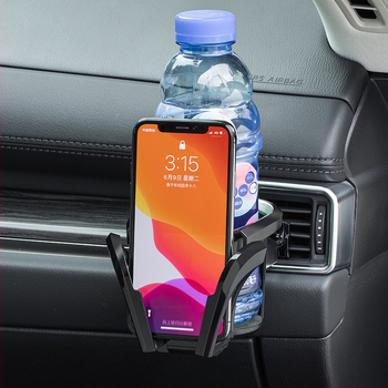 Automobilio oro ventiliacijos puodelių laikiklis, daugiafunkcinis, plastikas, modelis PF-356/PF-357, prekės ženklas YAC