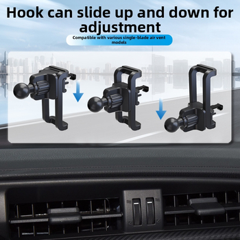 Автомобилен държач за телефон, пластмасов, универсален, с опция за персонализация