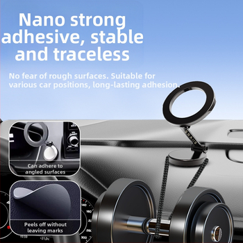 Universali magnetinis laikiklis automobiliui telefonui – skirta prietaisų skydeliui; Prekė: Yizhi Valley; Diegimas: magnetinis prisirišimas; Suderinamumas: universalus