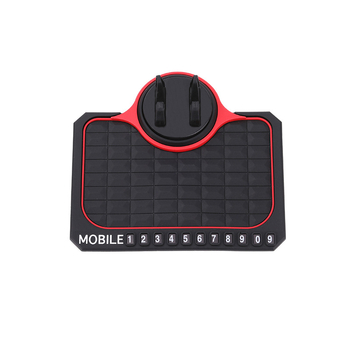 PVC υλικό Αντιολισθητικό αυτοκινήτου για ταμπλό με περιστρεφόμενο κατά 360° βάσης πλοήγησης και πολυλειτουργικό χώρο αποθήκευσης