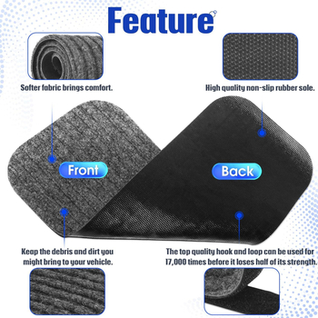 Дундес RV покритие за стълби с велкро – килименно покритие за стъпала на каравана, персонализируемо