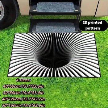 Χαλάκι πόρτας εισόδου και μπάνιου — πολυεστερική ίνα, τετράγωνο σχήμα, εκτύπωση, πλενόμενο, εξατομικεύσιμο