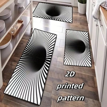 Χαλάκι πόρτας εισόδου και μπάνιου — πολυεστερική ίνα, τετράγωνο σχήμα, εκτύπωση, πλενόμενο, εξατομικεύσιμο