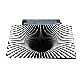 Χαλάκι πόρτας εισόδου και μπάνιου — πολυεστερική ίνα, τετράγωνο σχήμα, εκτύπωση, πλενόμενο, εξατομικεύσιμο