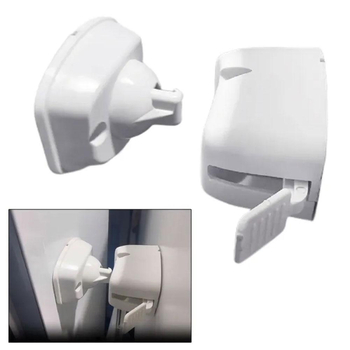 Σύστημα λαβής πόρτας φέροντας για τροχοσπιτο με αναρρόφηση; κατασκευή από νάιλον; μοντέλο RV door suction; συμβατό με Datong εμπορικά οχήματα και άλλα RV; διαθεσιμότητα παραμετροποίησης; ενισχυμένος μηχανισμός ασφαλείας πόρτας.