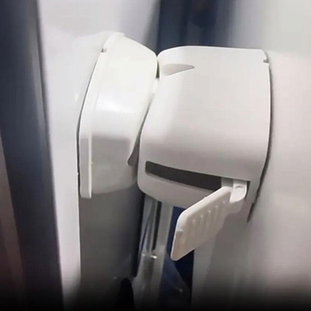 Σύστημα λαβής πόρτας φέροντας για τροχοσπιτο με αναρρόφηση; κατασκευή από νάιλον; μοντέλο RV door suction; συμβατό με Datong εμπορικά οχήματα και άλλα RV; διαθεσιμότητα παραμετροποίησης; ενισχυμένος μηχανισμός ασφαλείας πόρτας.