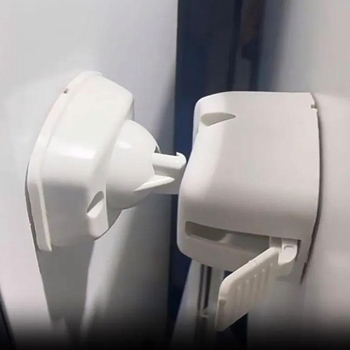 Σύστημα λαβής πόρτας φέροντας για τροχοσπιτο με αναρρόφηση; κατασκευή από νάιλον; μοντέλο RV door suction; συμβατό με Datong εμπορικά οχήματα και άλλα RV; διαθεσιμότητα παραμετροποίησης; ενισχυμένος μηχανισμός ασφαλείας πόρτας.