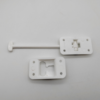 Пластмасова брава за врата и външен закачал за врата за каравана, с 8 винта, възможност за персонализация