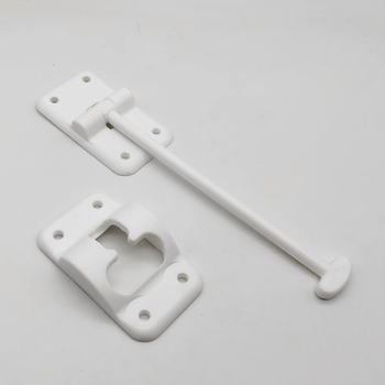 Пластмасова брава за врата и външен закачал за врата за каравана, с 8 винта, възможност за персонализация