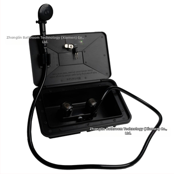 Set tuša za vanjsku RV – prijenosna kupaonica, ABS, injekcijsko brizganje, mehanička montaža