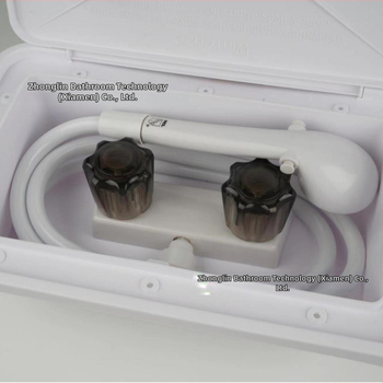 Set tuša za vanjsku RV – prijenosna kupaonica, ABS, injekcijsko brizganje, mehanička montaža