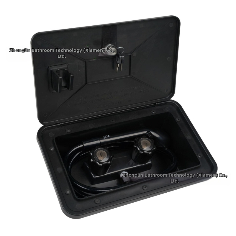 Set tuša za vanjsku RV – prijenosna kupaonica, ABS, injekcijsko brizganje, mehanička montaža