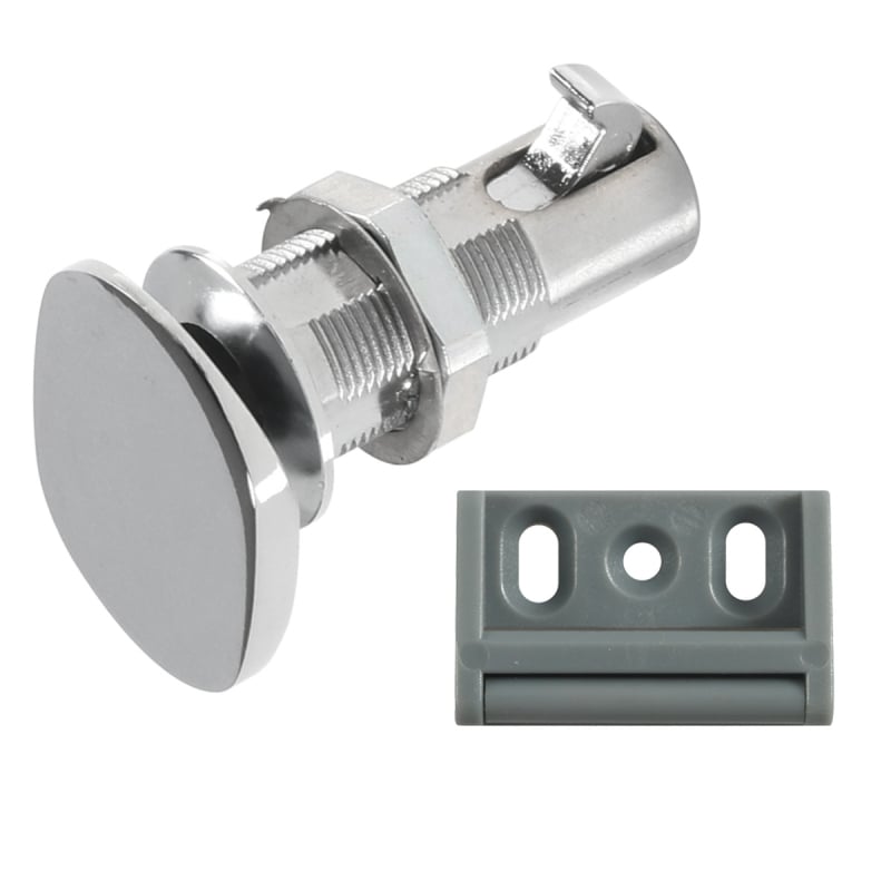 RV spintos durų spyna – cinko lydinys, rakto tipo, skirta RV ir jachtai