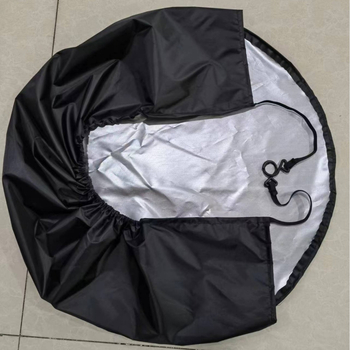 RV atsarginės padangos dangtis iš Oxford audinio, atsparus vandeniui, dulkėms, vėjui, atsparus senėjimui