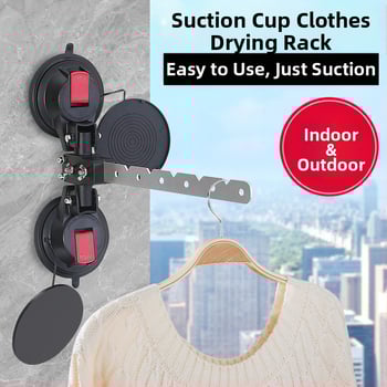 Camping River kempera drēbju žāvētājs ar vakuuma kausu – plastmasa/alumīnija sakausējums