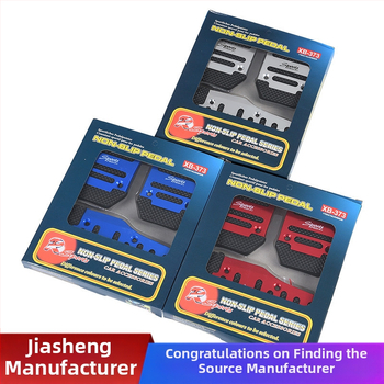 Automobilio pedalo komplektas – neslidūs aliuminio lydinio pedalai mechaninei pavarų dėžei, universalus suderinamumas, Jiachangqi