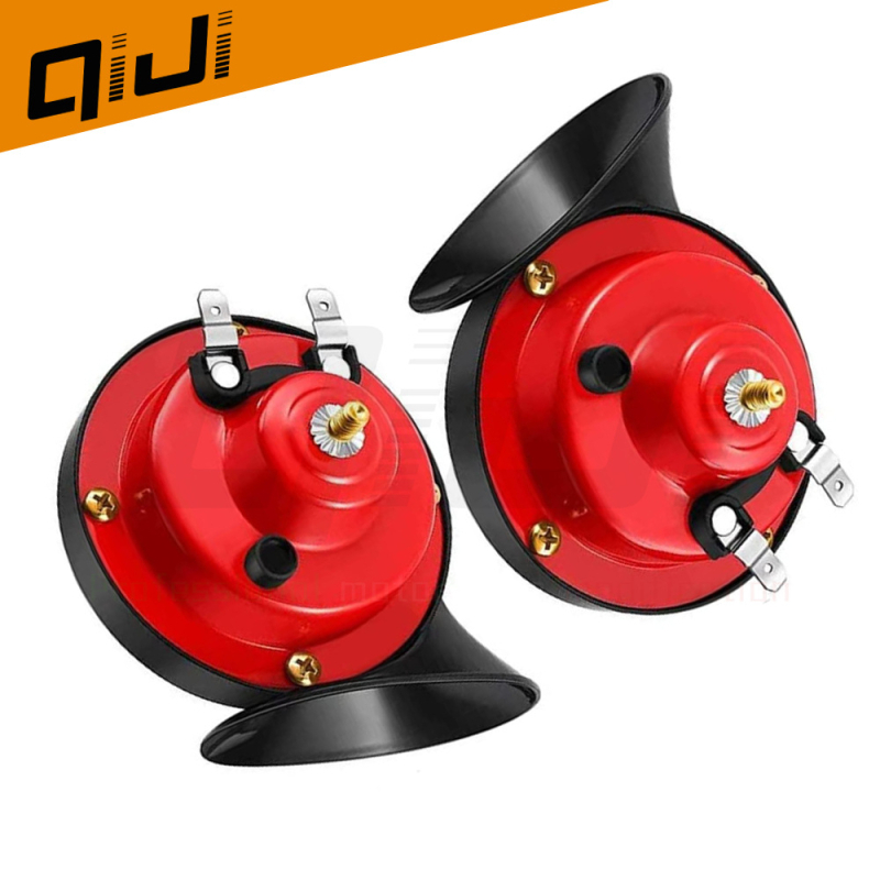 Claxon auto/motocicletă 12V, formă de melc, ton dublu, electric