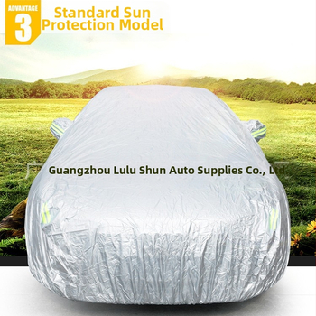 Automobilio dangtis sedanui, SUV ir pikapui su atšvaitinėmis juostelėmis ir nuo saulės apsaugine medžiaga; prekės ženklas yilushun; medžiaga: Kita; Pritaikymas: Taip; Pritaikomi modeliai: pagal dydį