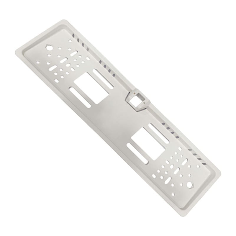 Automašīnas kamera ar Eiropas reģistrācijas numura zīmes rāmi, 4 LED gaismas, ūdensizturīga aizmugures kamera, skatiena leņķis 170°, izšķirtspēja 720x460, 12V