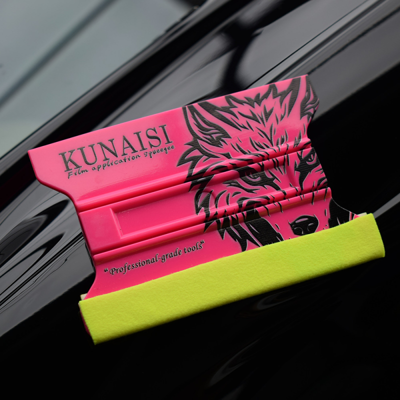 KUNAISI Automobilio filmo valymo įrankis – plastikinis šepetėlis su magnetine servetėle, pritaikomas, filmavimo darbams