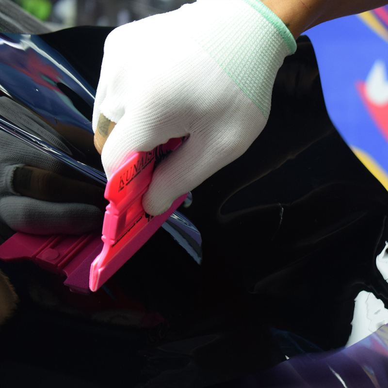 KUNAISI Automobilio filmo valymo įrankis – plastikinis šepetėlis su magnetine servetėle, pritaikomas, filmavimo darbams