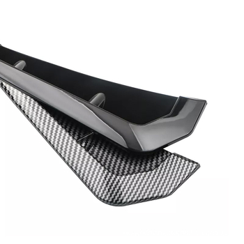 Universal ABS εξωτερικό αυτοκόλλητο πλευρικού αεραγωγού αυτοκινήτου, προσομοίωση καρχαρία‑βράγχιο για Civic. Μάρκα Always red