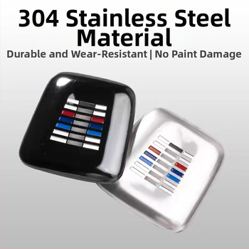 BMW метална капачка за микрофона за интериор на автомобил (Метална конструкция, Персонализирана, Печат на лого, Модел: BMW метална капачка за микрофон)