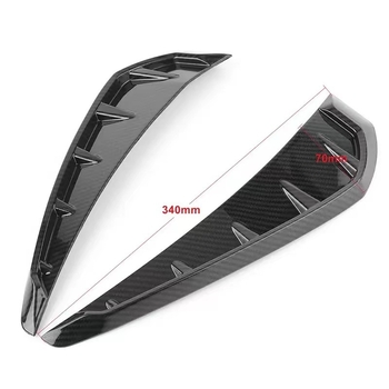 Γενική διακόσμηση πλευρικού φτερού με μοτίβο ανθρακονημάτων и λωρίδα εξαερισμού — πλαστικό