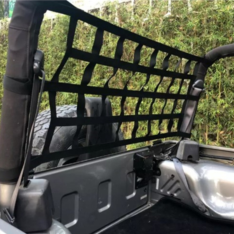 Krovna mreža za Jeep Wrangler — mreža za skladištenje u prtljažniku, univerzalna, prilagodljiva