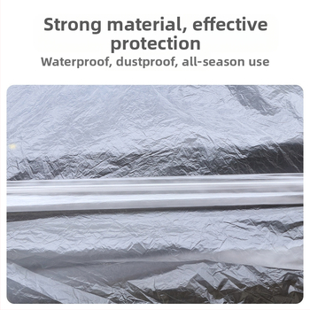 Vienkartinis automobilio dangtis universalus, UV apsauga, atsparus vandeniui ir dulėms, skaidrus plastikas, su gumos juosta, pritaikomas