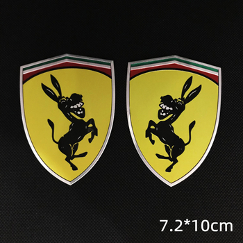 Стикер за каросерия, алуминиев декоративен метален надпис със самозалепващо покритие, подходящ за автомобили, мотоциклети и електрически превозни средства