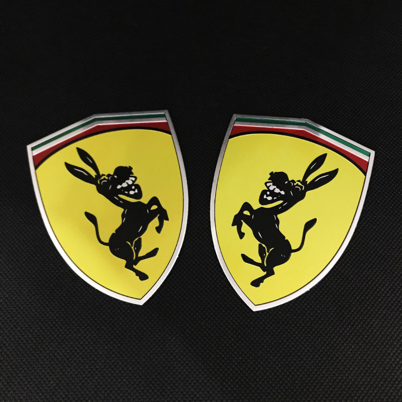 Стикер за каросерия, алуминиев декоративен метален надпис със самозалепващо покритие, подходящ за автомобили, мотоциклети и електрически превозни средства