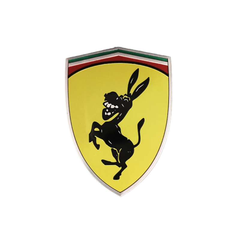 Стикер за каросерия, алуминиев декоративен метален надпис със самозалепващо покритие, подходящ за автомобили, мотоциклети и електрически превозни средства