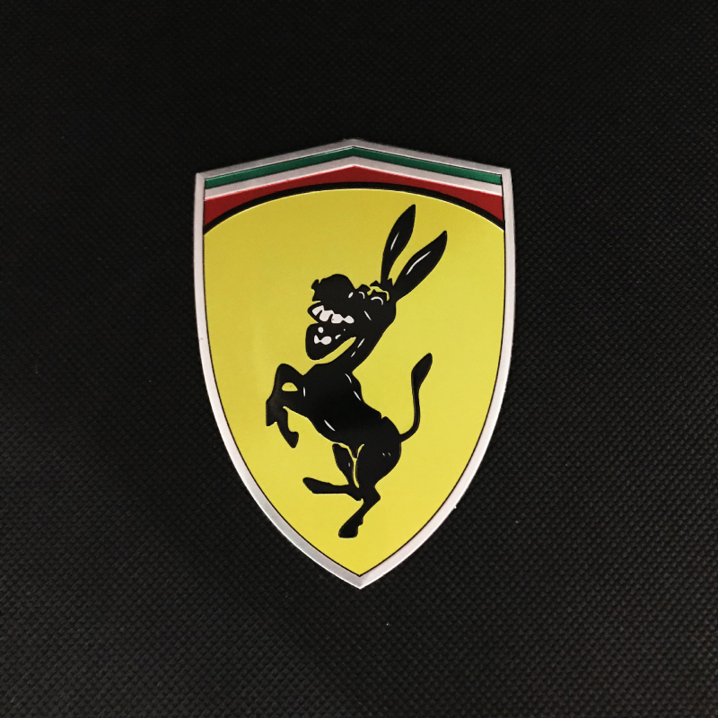 Стикер за каросерия, алуминиев декоративен метален надпис със самозалепващо покритие, подходящ за автомобили, мотоциклети и електрически превозни средства