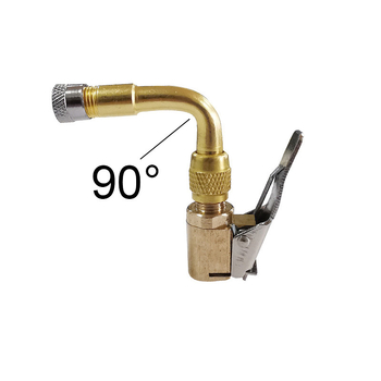 Ventila kodola paplašinājuma stienis riepu uzpūšanai, 45°/90°/135° leņķi, vara, 220W, digitālais displejs, brīdinājuma gaisma, piemērots velosipēdiem un motocikliem.