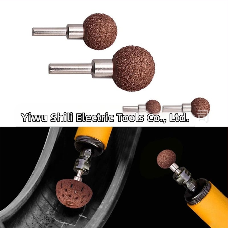 Šlifavimo galvutė padangų remontui automobiliams – volframo plienos diskas + lydinio strypas; Prekė Benefit