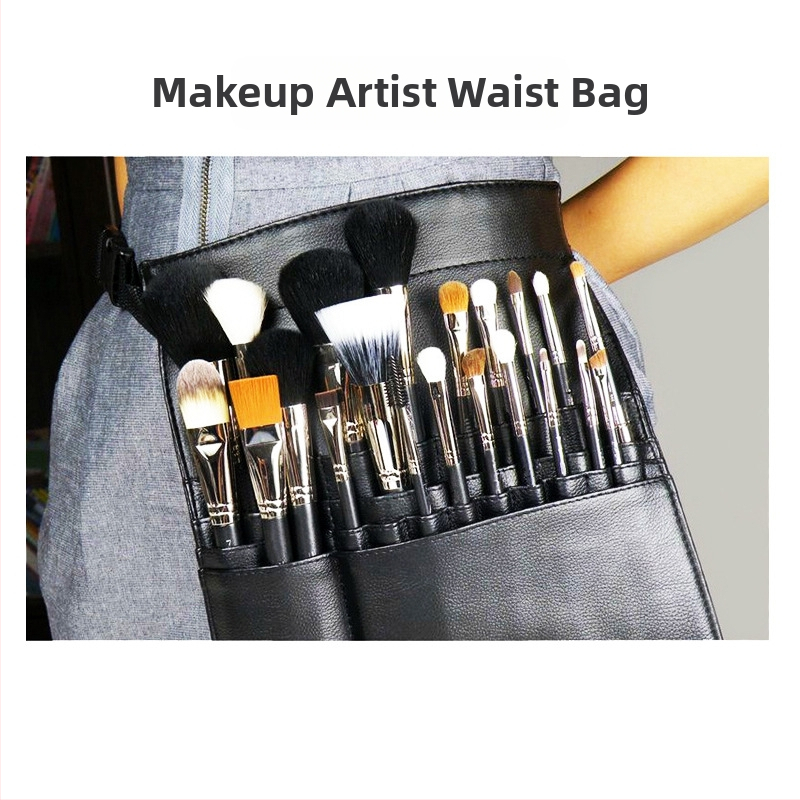 PU козметична чанта за грим, модел P03 на Flower Set Makeup — разширяема и намалява натоварването, за визажисти