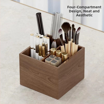 Masinio medžio kosmetikos saugykla – Bestar, spausdintas logotipas, pritaikymas apdorojimui, retro stilius, pristatyta 2016 m.