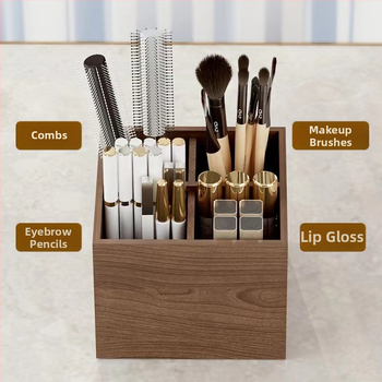 Masinio medžio kosmetikos saugykla – Bestar, spausdintas logotipas, pritaikymas apdorojimui, retro stilius, pristatyta 2016 m.