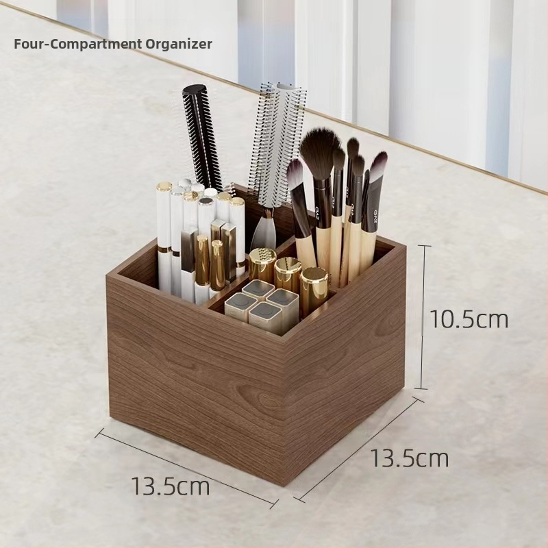 Masinio medžio kosmetikos saugykla – Bestar, spausdintas logotipas, pritaikymas apdorojimui, retro stilius, pristatyta 2016 m.