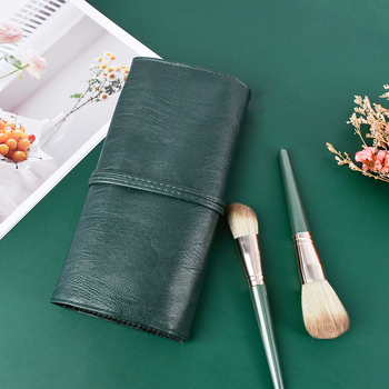 14 броя комплект за четки за грим със PU калъф за съхранение и каишка – преносим, марка Chani