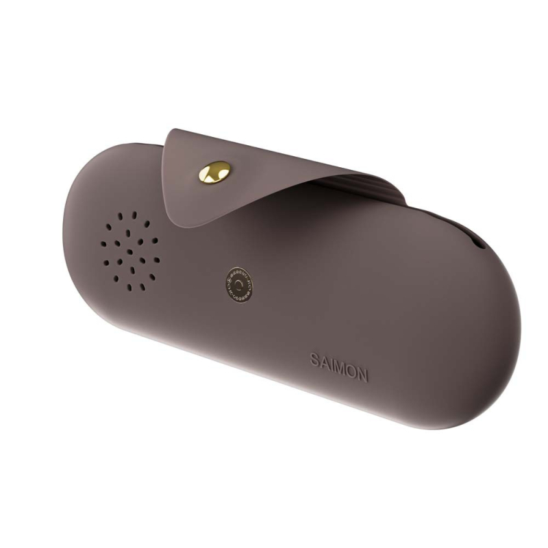 Kosmetinis krepšys su silikonine šepetėlio rankena, dėžutėje įpakavimas, šerelių medžiaga: kita, nešiojama rankena