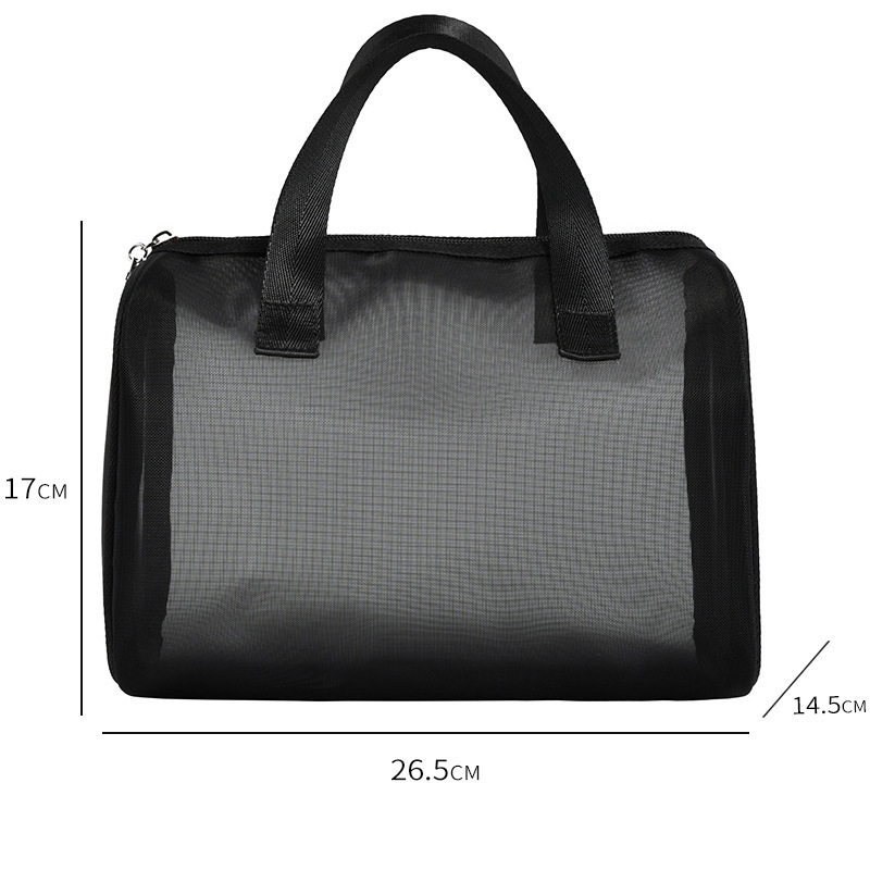 Makeup torba, trodijelni najlonski putni organizator sa zatvaračem, kapacitet 36-55 L, marka Meicheng