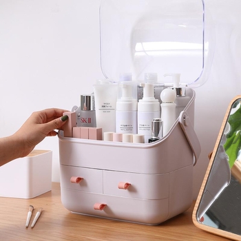 Θήκη καλλυντικών για αποθήκευση, χωρητικότητας 18 L, κατασκευή από πλαστικό, κατάλληλη για εγκατάσταση σε αυτοκίνητο, στυλ ιαπωνικό.